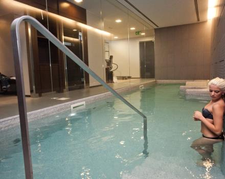 Heated indoor swimming pool and fitness area: these are just two of the many services that you will find at BW Hotel Goldenmile Milan.
